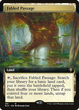 🔥 Fabled Passage Throne of Eldraine Bordless